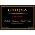 Utopia Vineyard Paradise Estate Private Reserve Pinot Noir 2012 Front Label