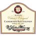 V. Sattui Vittorio's Vineyard Cabernet Sauvignon 2009 Front Label