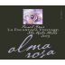 Alma Rosa La Encantada Vineyard Pinot Gris 2005 Front Label