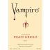 Vampire Vineyards Pinot Grigio 2011 Front Label