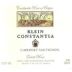 Klein Constantia Cabernet Sauvignon 1999 Front Label
