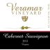 Veramar Vineyard Cabernet Sauvignon 2013 Front Label