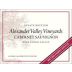 Alexander Valley Vineyards Cabernet Sauvignon 2001 Front Label