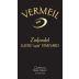 Vermeil Wines Luvisi 1908 Vineyard Zinfandel 2012 Front Label
