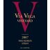 Via Vega Vineyard & Winery Syrah 2007 Front Label