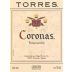 Familia Torres Coronas Tempranillo 2001 Front Label