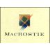 MacRostie Blue Oaks Syrah 2001 Front Label