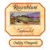 Rosenblum Cellars Oakley Vineyards Zinfandel 2001 Front Label