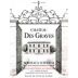 Chateau des Graves Bordeaux Superieur 2000 Front Label