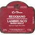 Lo Duca Lambrusco Front Label