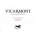 Vicarmont Vineyards & Winery Merlot 2012 Front Label