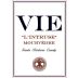 Vie Winery L Intruse Mourvedre 2012 Front Label