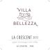 Villa Bellezza Winery and Vineyards Upper Mississippi River Valley La Crescent 2013 Front Label