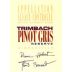 Maison Trimbach Reserve Pinot Gris 2001 Front Label