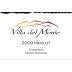 Villa del Monte Winery Moon Vineyard Merlot 2009 Front Label