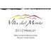 Villa del Monte Winery Regan Vineyard Merlot 2012 Front Label