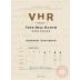 Vine Hill Ranch VHR Cabernet Sauvignon 2012 Front Label
