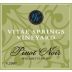 Vitae Springs Vineyard Pinot Noir 2007 Front Label