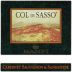 Banfi Col di Sasso 2001 Front Label