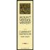 Mount Veeder Winery Cabernet Sauvignon 2000 Front Label