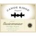 Canoe Ridge Gewurztraminer 2002 Front Label