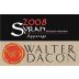 Walter Dacon Wines Appanage Boushey Vineyard Syrah 2008 Front Label