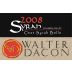 Walter Dacon Wines C'est Syrah Belle 2008 Front Label