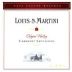 Louis Martini Napa Valley Cabernet Sauvignon 2000 Front Label