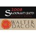 Walter Dacon Wines Skookum 2008 Front Label