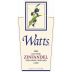 Watts Winery Old Vine Zinfandel 2005 Front Label
