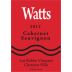 Watts Winery Los Robles Vineyard Cabernet Sauvignon 2012 Front Label