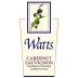 Watts Winery Los Robles Vineyard Cabernet Sauvignon 2010 Front Label