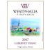 Westphalia Vineyards Cabernet Franc 2007 Front Label