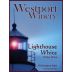 Westport Winery Lighthouse White 2012 Front Label