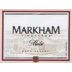 Markham Merlot 2001 Front Label