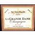 Veuve Clicquot La Grande Dame Rose with Gift Box 1995 Front Label
