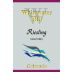 Whitewater Hill Riesling 2010 Front Label
