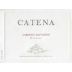 Catena Cabernet Sauvignon 2001 Front Label