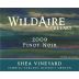 WildAire Shea Vineyard Pinot Noir 2009 Front Label