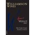 Williamson Wines Amour Merlot 2007 Front Label