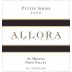 Allora Petite Sirah 2008 Front Label