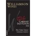 Williamson Wines Indulge Cabernet Sauvignon 2012 Front Label