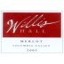 Willis Hall Merlot 2005 Front Label