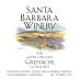 Santa Barbara Winery Lafond Vineyard Grenache 2013 Front Label