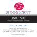 St. Innocent Zenith Vineyard Pinot Noir 2015 Front Label