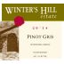 Winter's Hill Vineyard Estate Pinot Gris 2014 Front Label