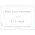 Wolf Family Vineyards Phaedrus Cabernet Sauvignon 2012 Front Label