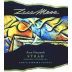 Zaca Mesa Zaca Vineyards Syrah 1996 Front Label