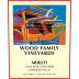 Wood Family Vineyards Merlot One Oak Vineyard 2013 Front Label