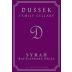Woodhouse Family Cellars Dussek Syrah 2010 Front Label